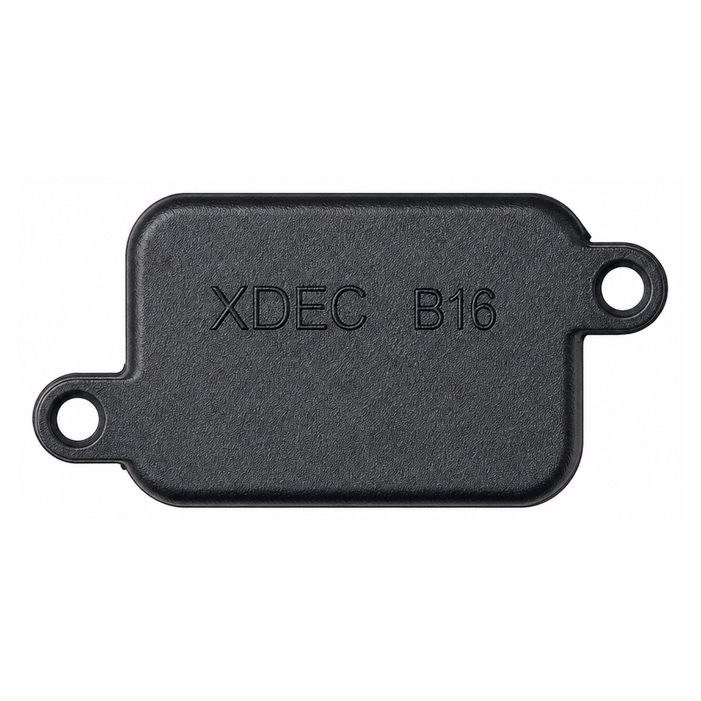 30×14×6.4H mm 腔体喇叭 8Ω 0.8W/1W - Back View (XDEC 腔体扬声器)