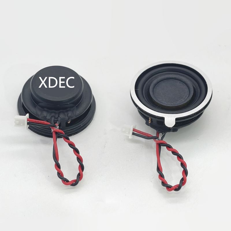 28×12.5H mm 多媒体扬声器单元 3Ω 3W/4W - XDEC same size option