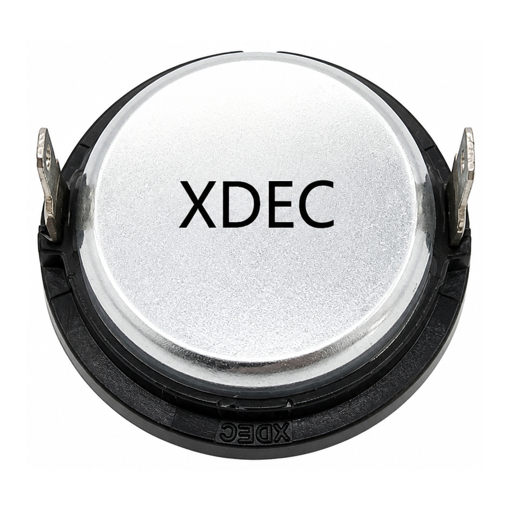32×14.8H mm 多媒体喇叭 8Ω 10W/15W - Back View (XDEC 多媒体扬声器)