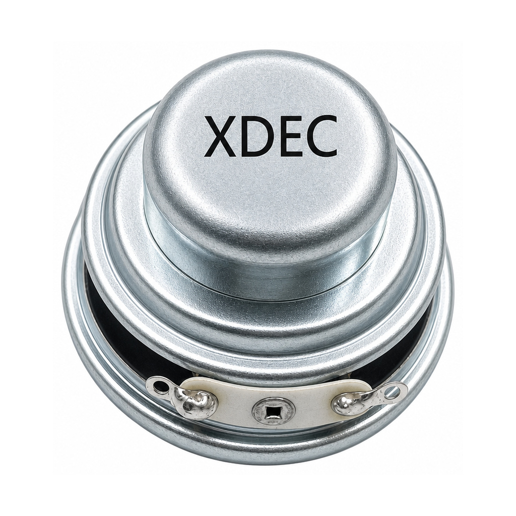 40×21.8H mm 多媒体喇叭 4Ω 5W/6W - Back View (XDEC 多媒体扬声器)