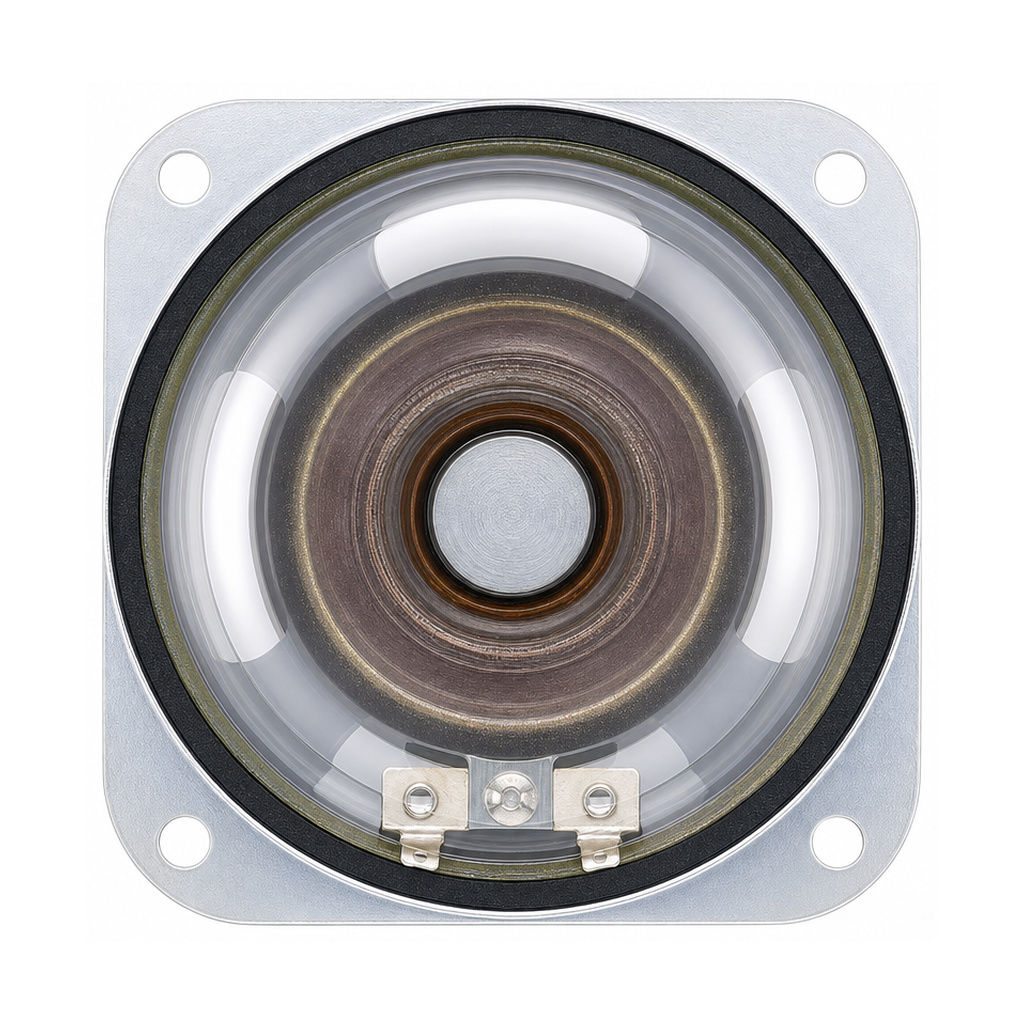 Waterproof Internal Magnet Speaker Driver 88x88x31.7mm (3.46"x3.46"x1.25"), 8Ω 15W/20W - XDEC Multimedia Speaker Driver (Main Image)