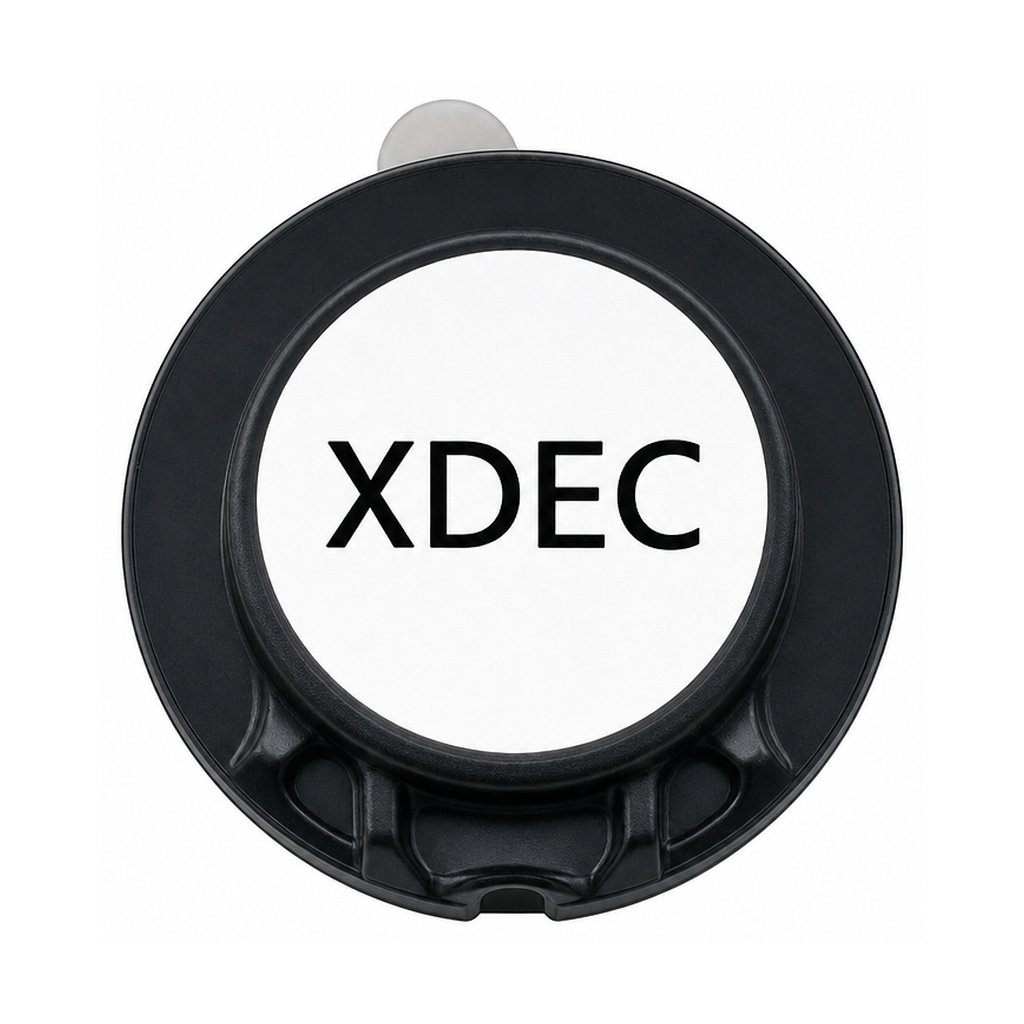 15×4.6H mm 麦拉扬声器 8Ω 0.5W/1W - Back View (XDEC 麦拉扬声器)