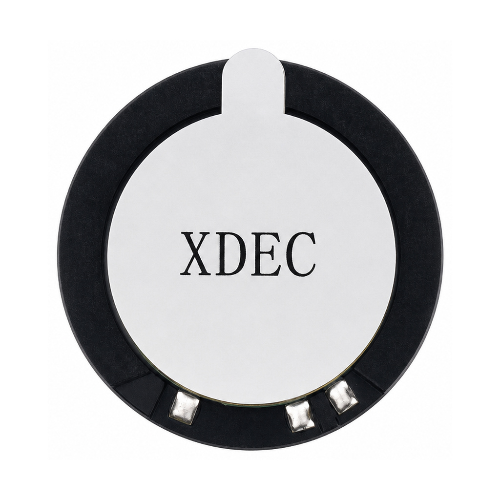 18×4.2H mm 麦拉喇叭单元 8Ω 0.8W/1W - Back View (XDEC 麦拉扬声器)