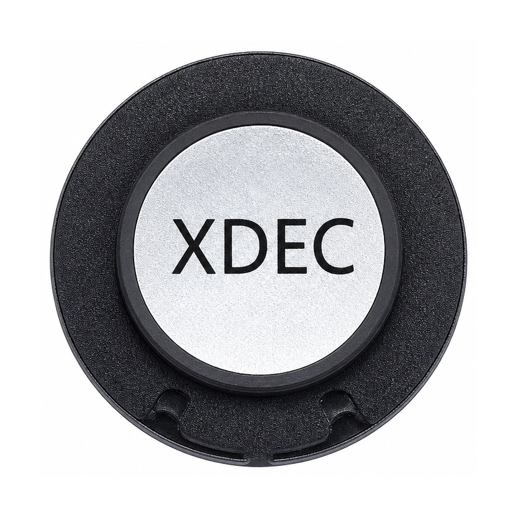20×4.5H mm 麦拉喇叭 8Ω 1W/1.2W - Back View (XDEC 麦拉扬声器)