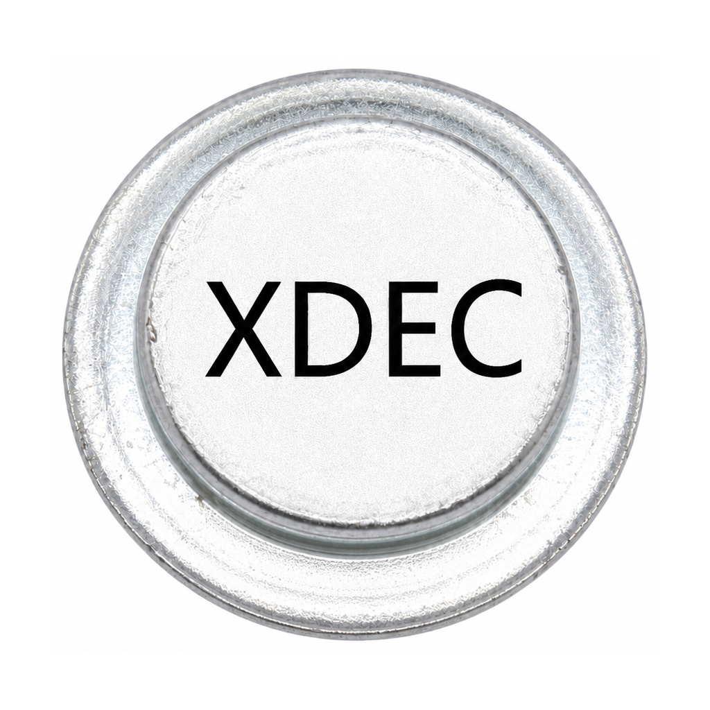 33×13.3H mm 振动激励器 4Ω 8W/10W - Back View (XDEC 振动扬声器)